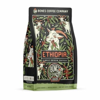 Bones Coffee Ethiopia Single-Origin Whole Coffee Beans