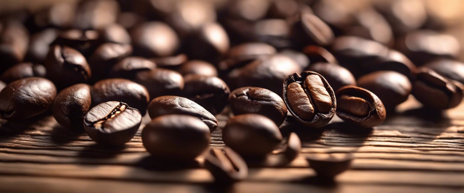 Organic coffee beans